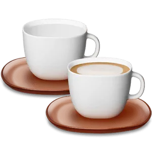 BỘ LY LUME CAPPUCCINO X 2